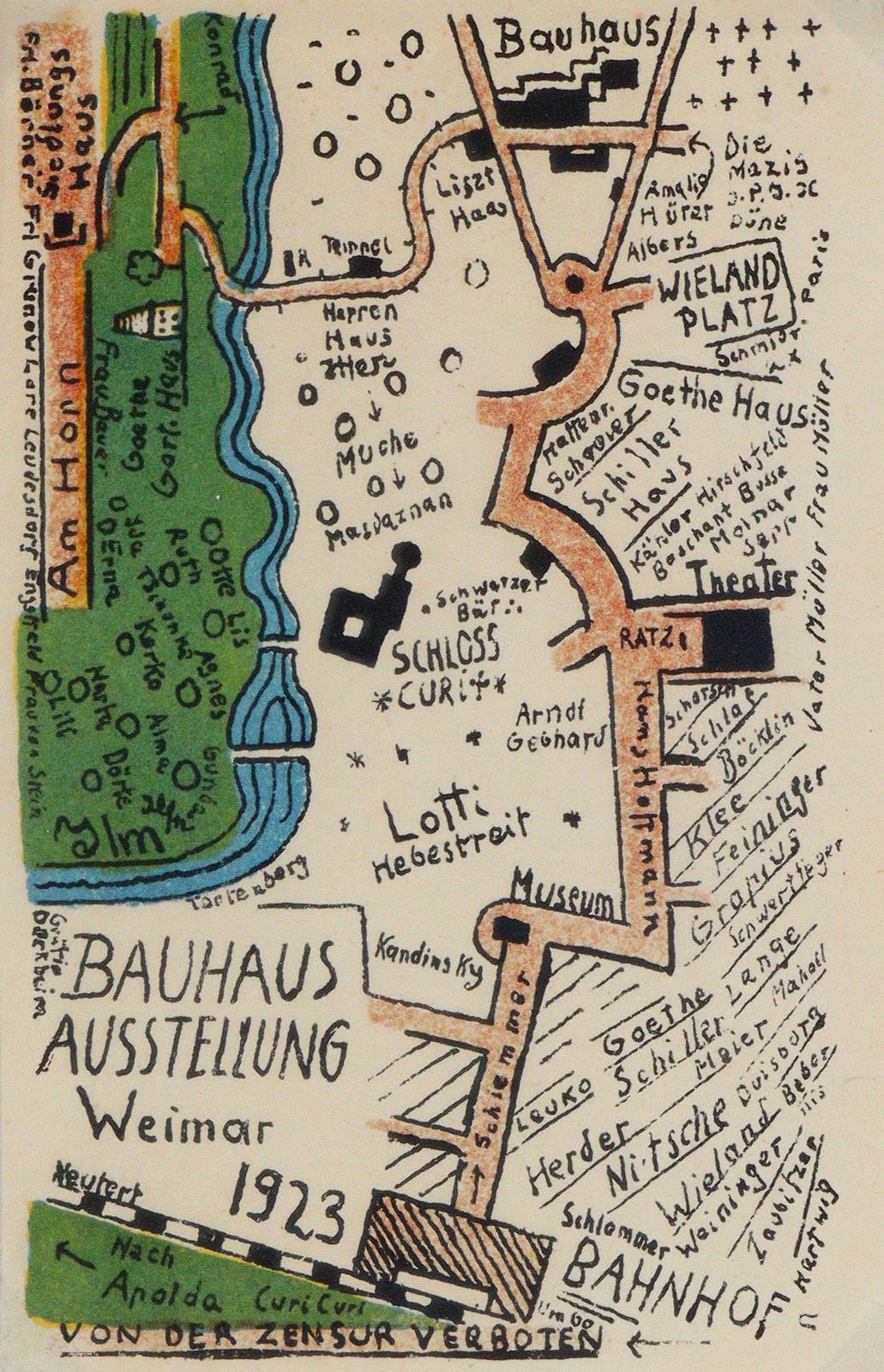 Bauhaus-Postkarten. | Bild Nr.9