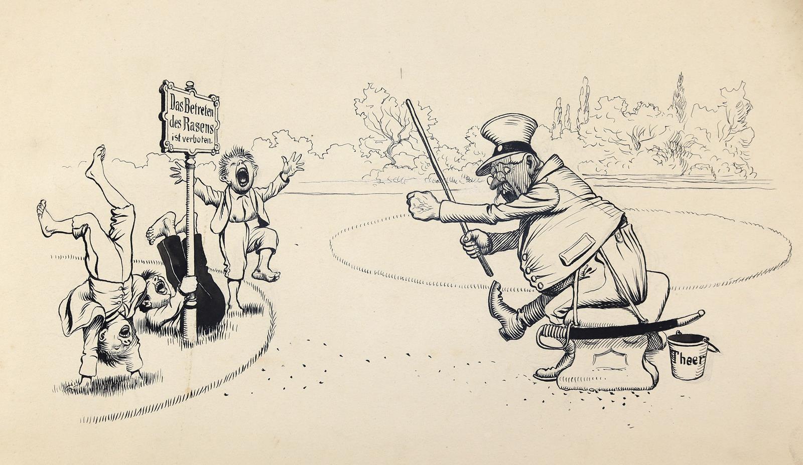 Federzeichnungen. | Bild Nr.2