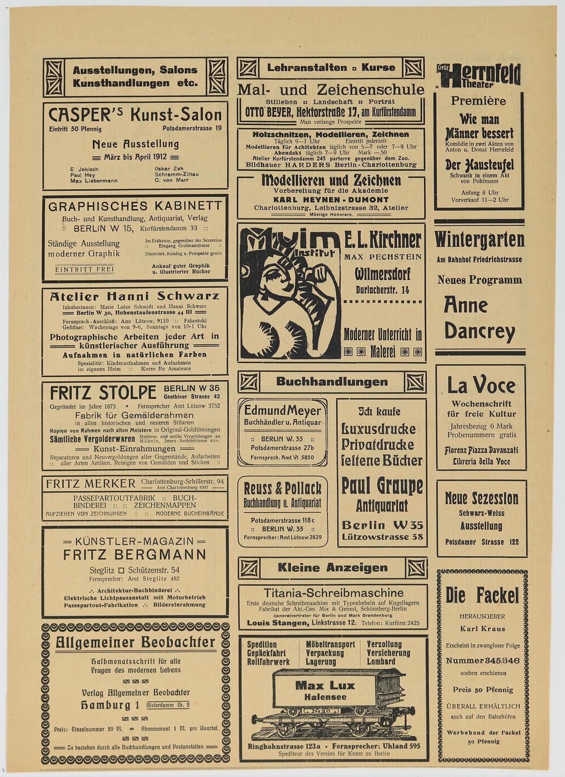 Kirchner, Ernst Ludwig | Bild Nr.2