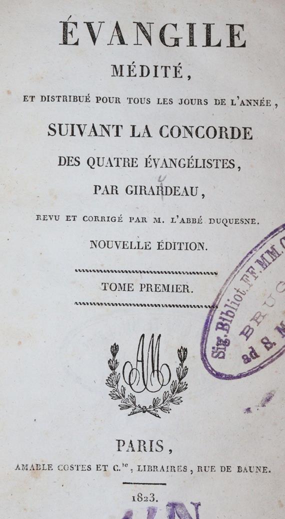 Girardeau (d.i. B.Giraudeau). | Bild Nr.1
