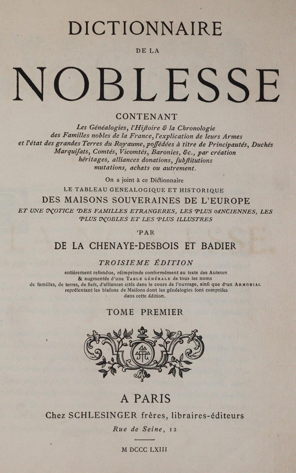 Aubert de la Chesnaye des Bois,F.-A. | Bild Nr.1