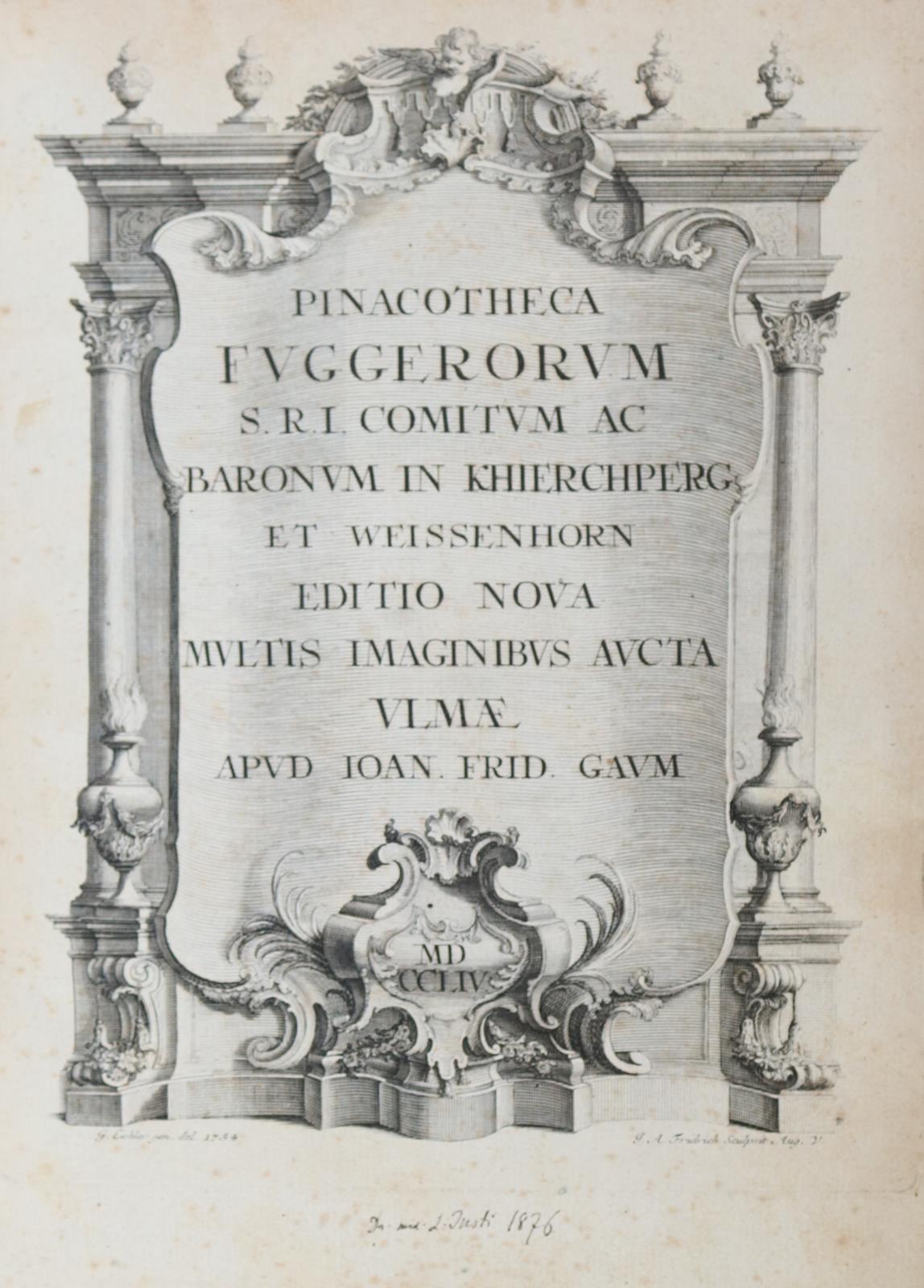 Pinacotheca Fuggerorum. | Bild Nr.2