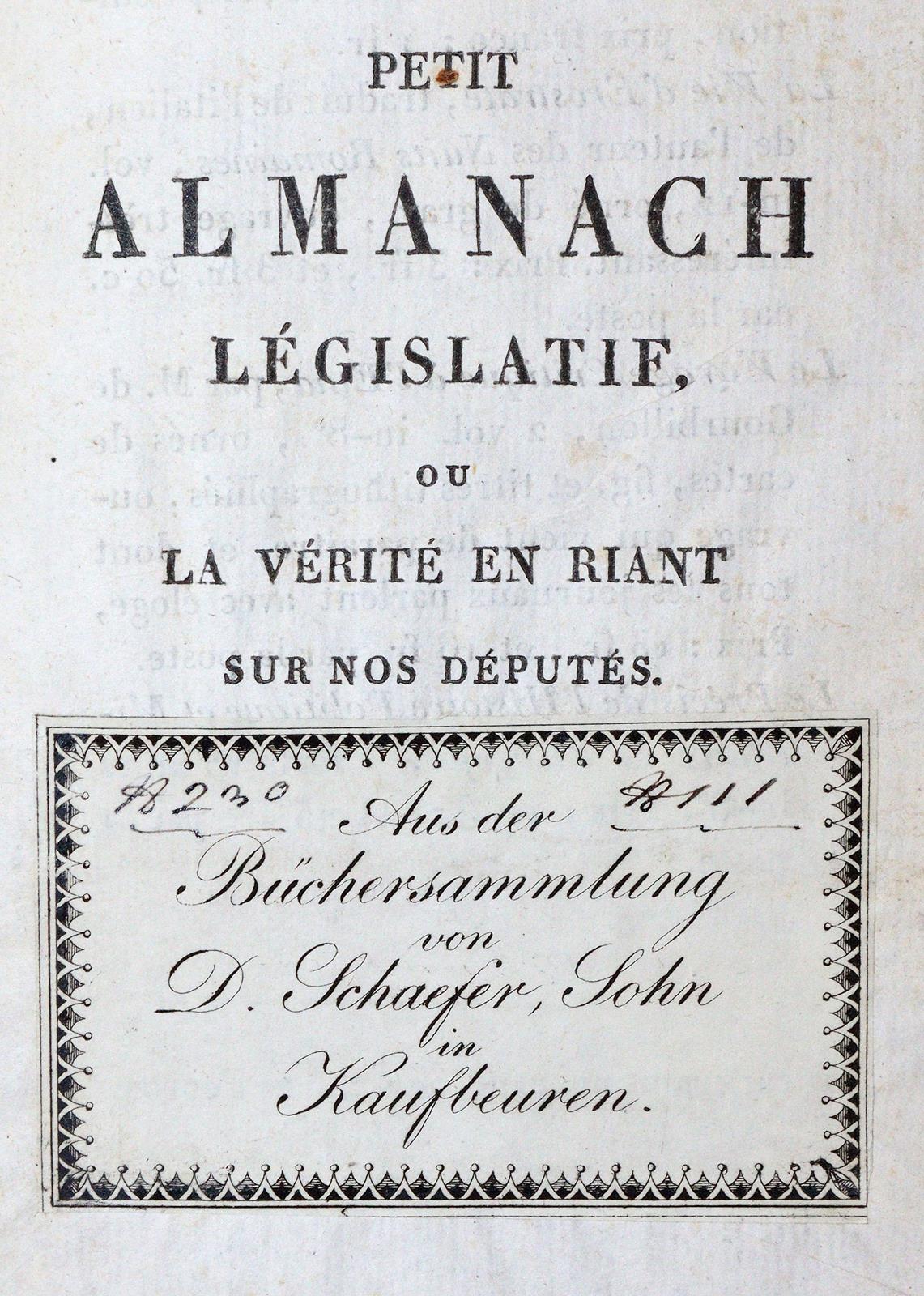 (Cauchois-Lemaire,L.A.F. u.a.). | Bild Nr.1