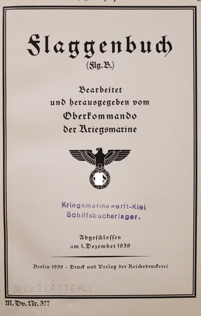 Flaggenbuch. | Bild Nr.1