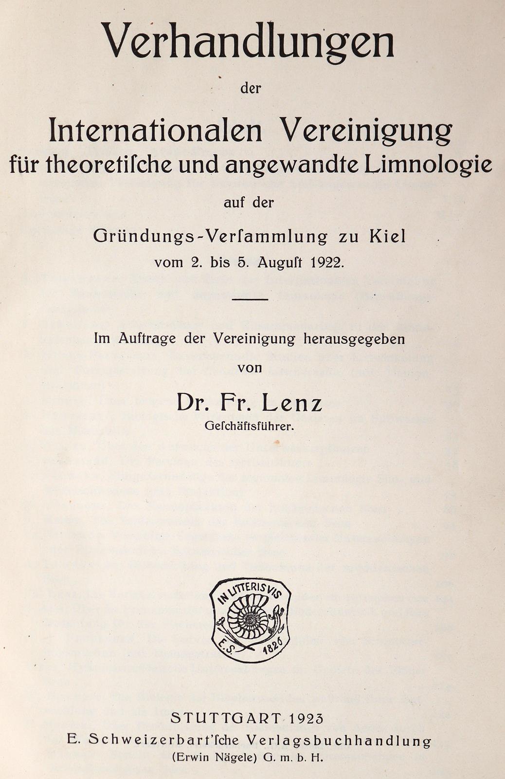 Lenz,F. (Hrsg.). | Bild Nr.1