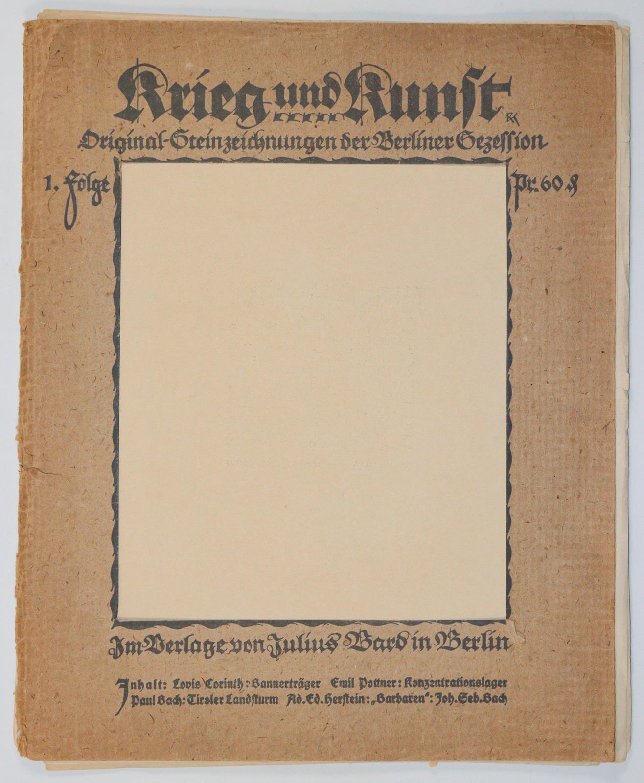 Krieg und Kunst. | Bild Nr.2
