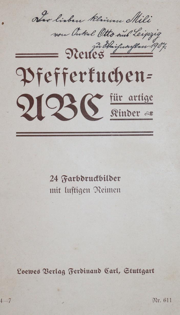 Neues Pfefferkuchen-ABC | Bild Nr.1