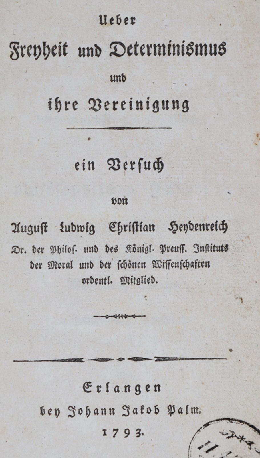 Heydenreich,A.L.C. | Bild Nr.1
