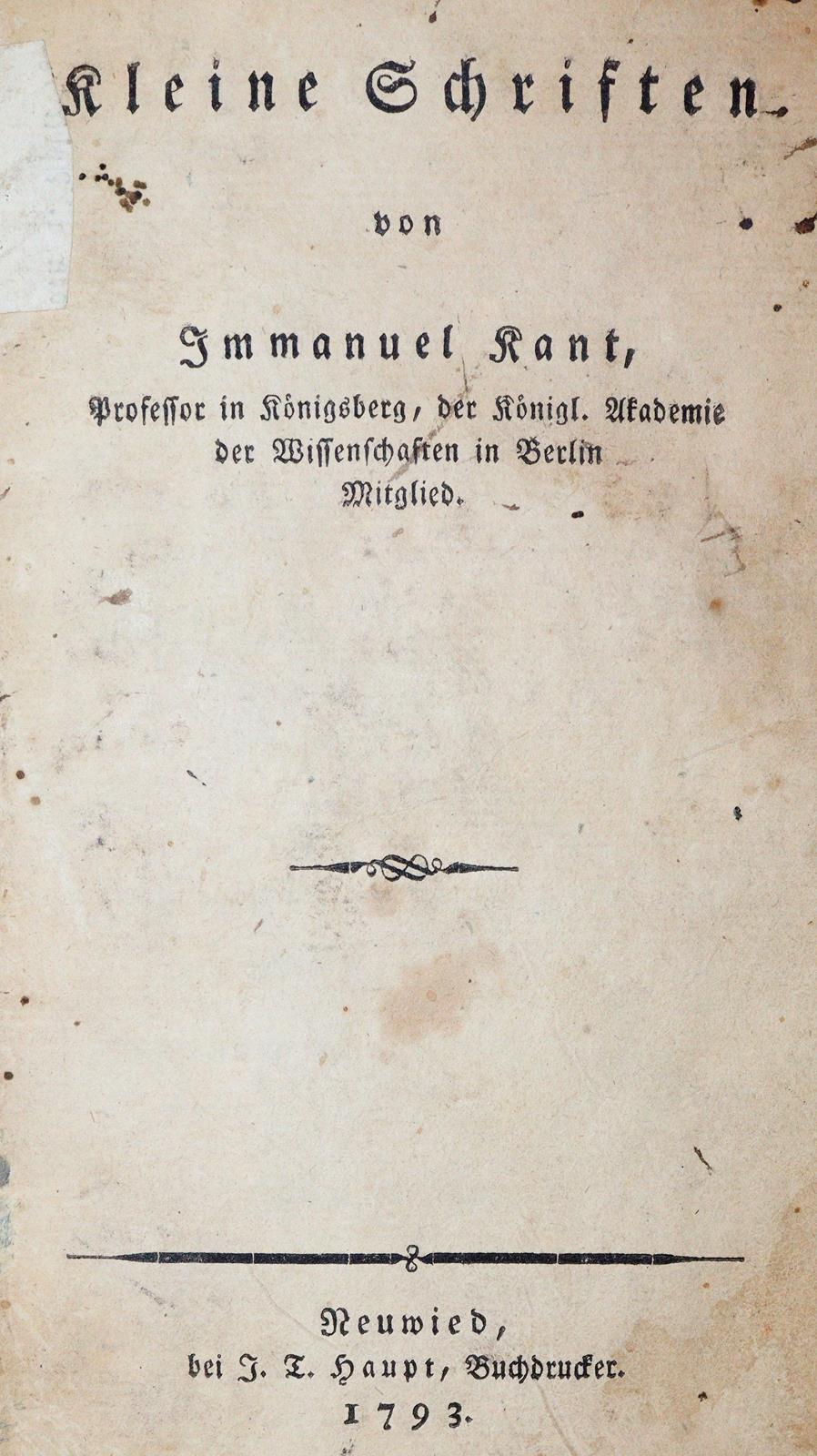 Kant,I. | Bild Nr.1