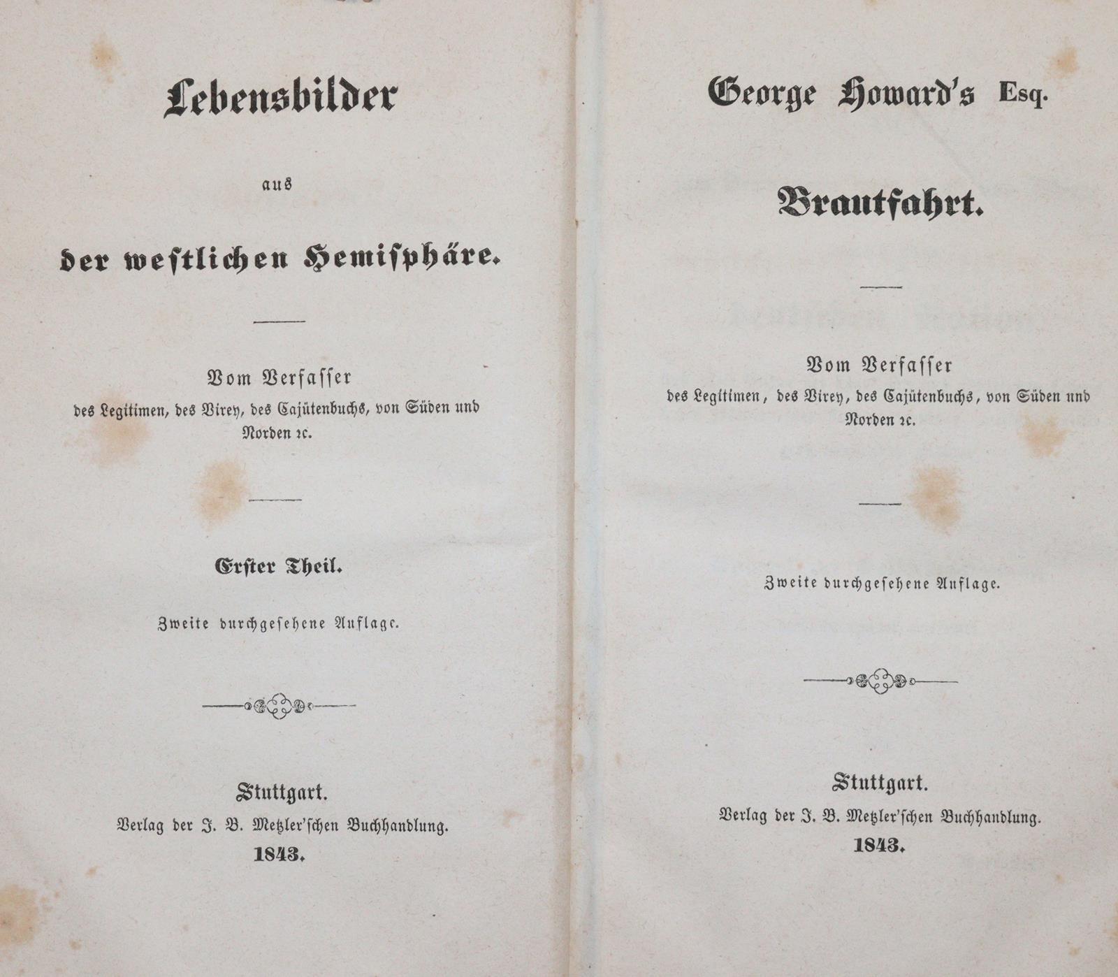 Sealsfield,C. (d.i. C.M.Postl). | Bild Nr.1