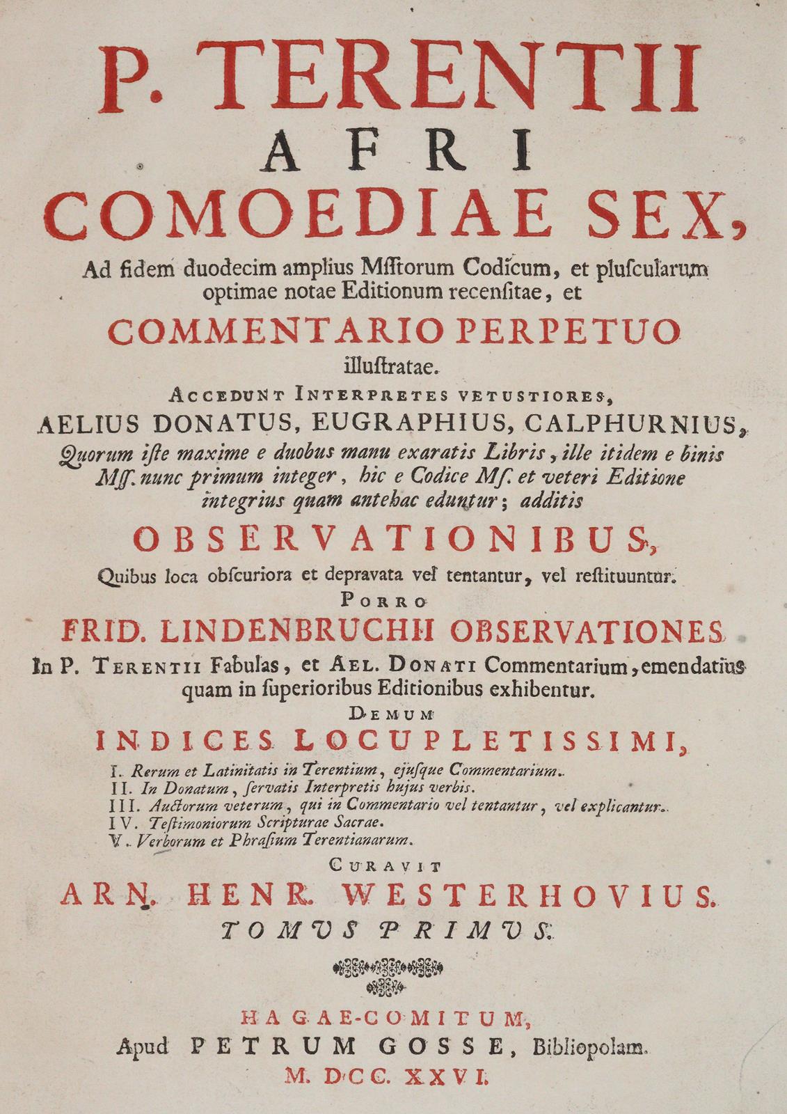 Terentius,A.P. | Bild Nr.1