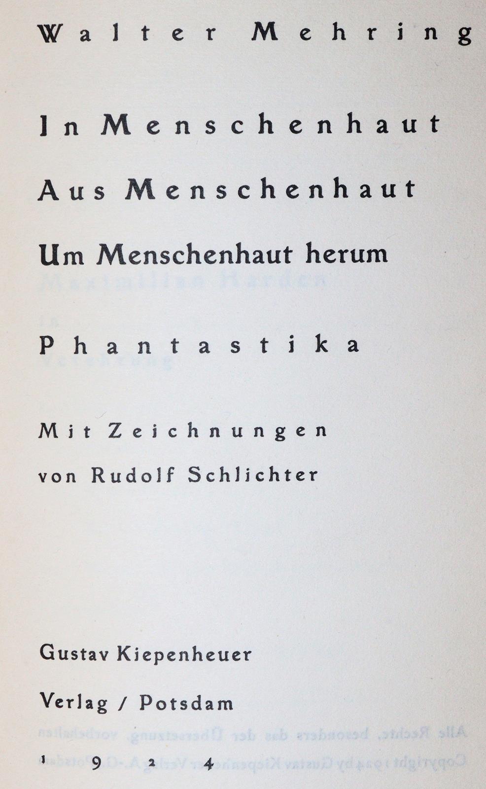 Mehring,W. | Bild Nr.1