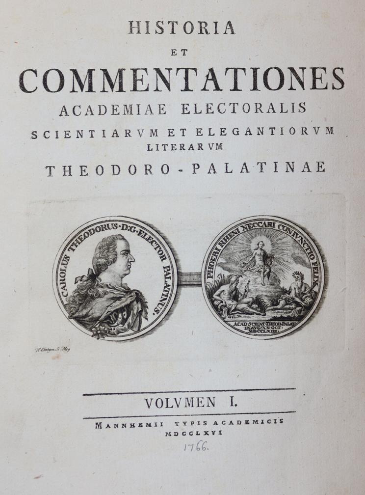 Historia et Commentationes | Bild Nr.1