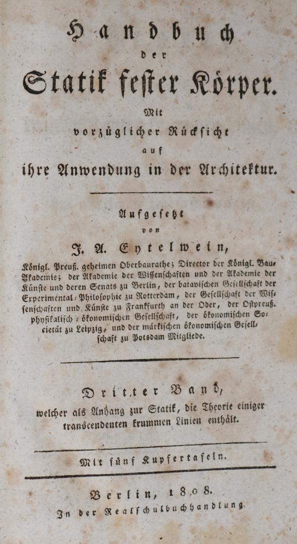Eytelwein,J.A. | Bild Nr.1