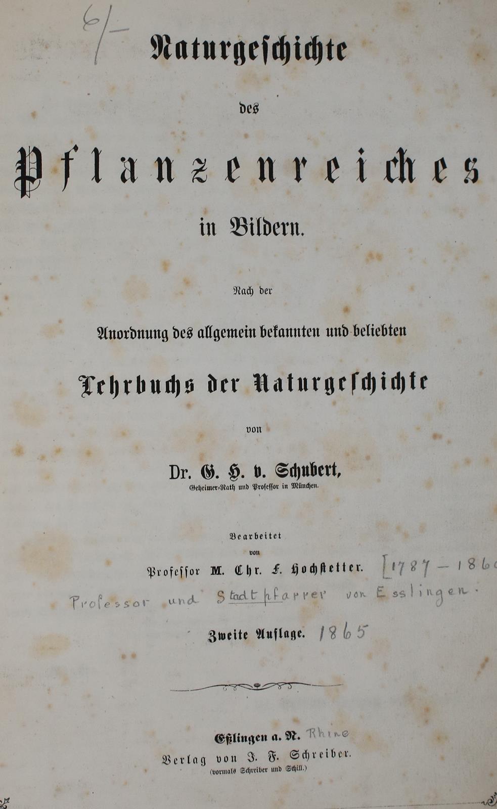 Schubert,G.H.v. | Bild Nr.6