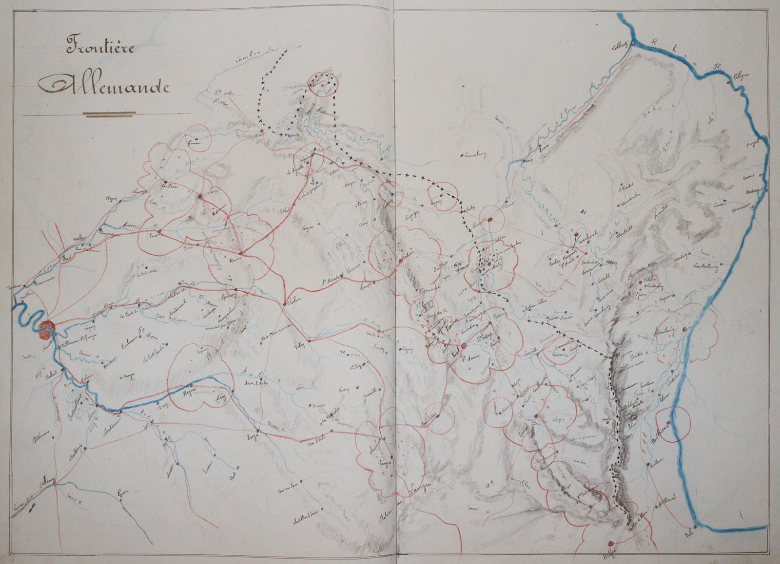 Cartes geographie dessins main | Bild Nr.1