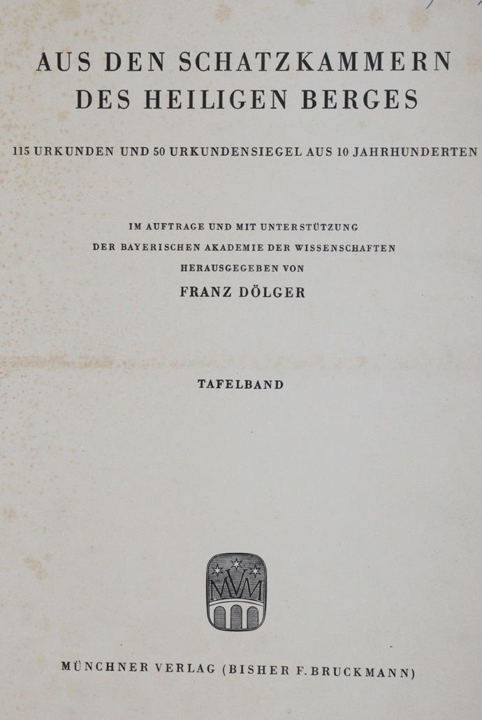 Dölger,F. | Bild Nr.1