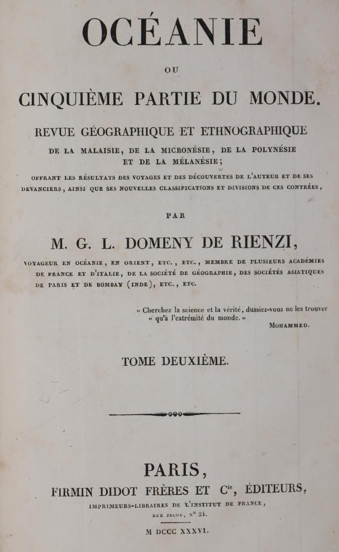 Rienzi,G.L.Domeny de. | Bild Nr.1