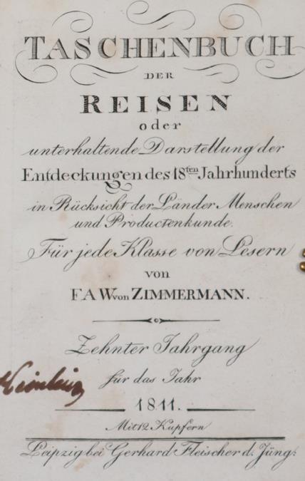 Zimmermann,E.A.W.v. | Bild Nr.1