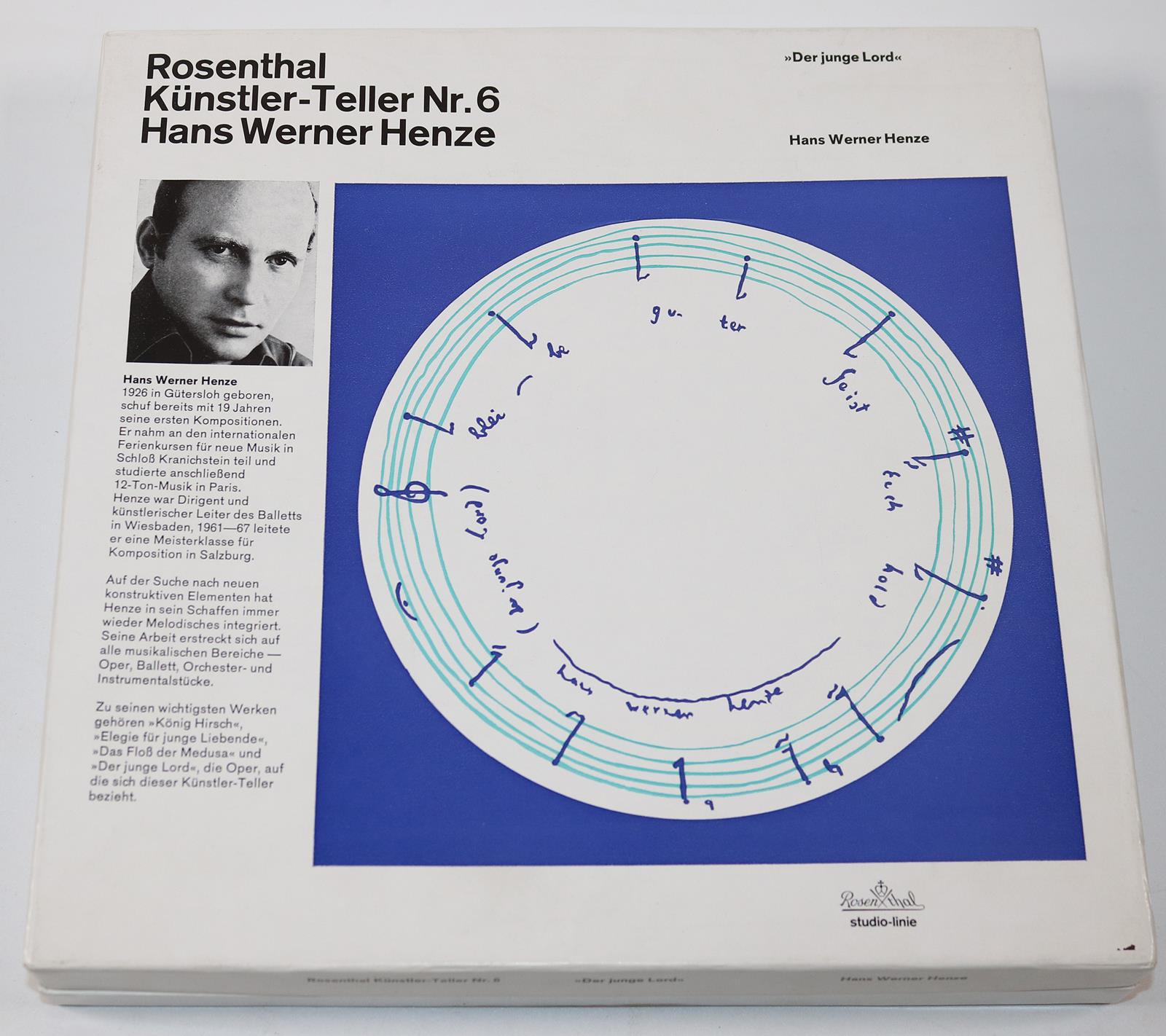 Rosenthal Künstler-Teller | Bild Nr.7