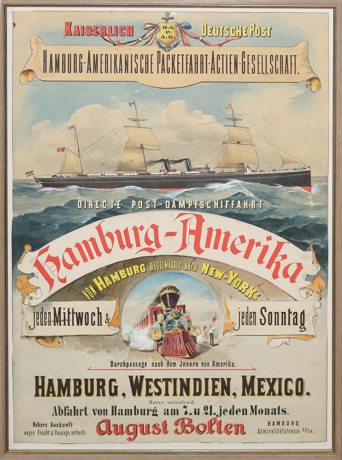 Hamburg-Amerika. | Bild Nr.1