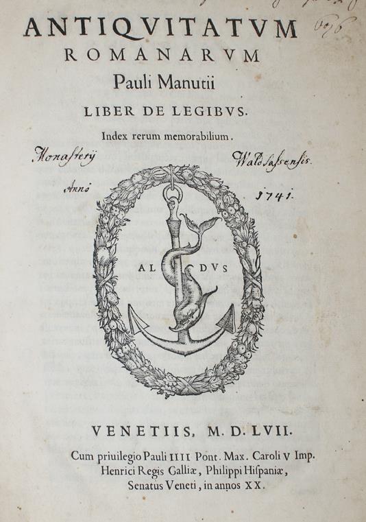 Manutius,P. | Bild Nr.1