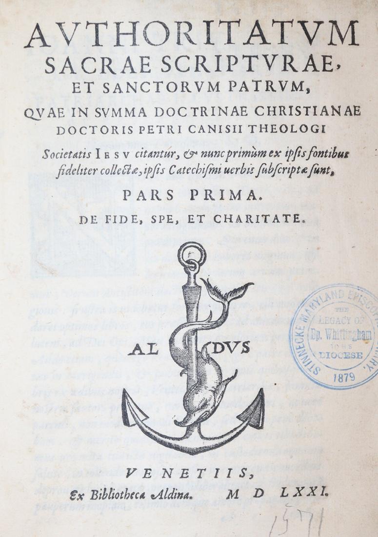 Authoritatum sacrae scripturae, | Bild Nr.1