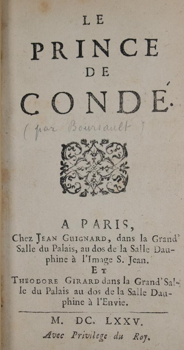 (Boursault,E.). | Bild Nr.1