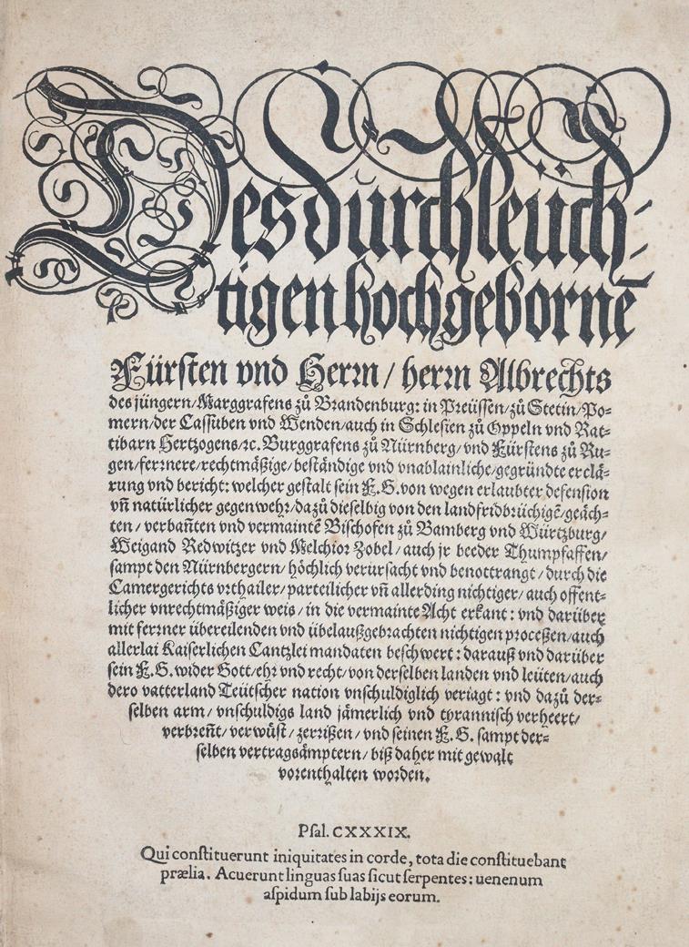 Grumbachsche Händel. | Bild Nr.1