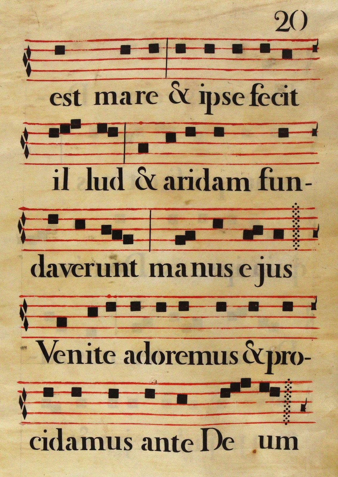 Antiphonar. | Bild Nr.1