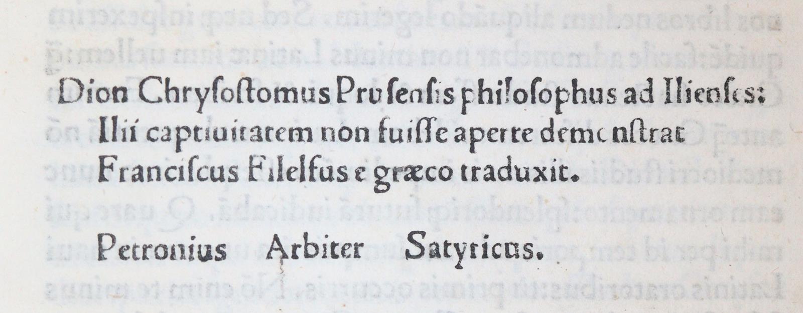 Petronius Arbiter. | Bild Nr.2