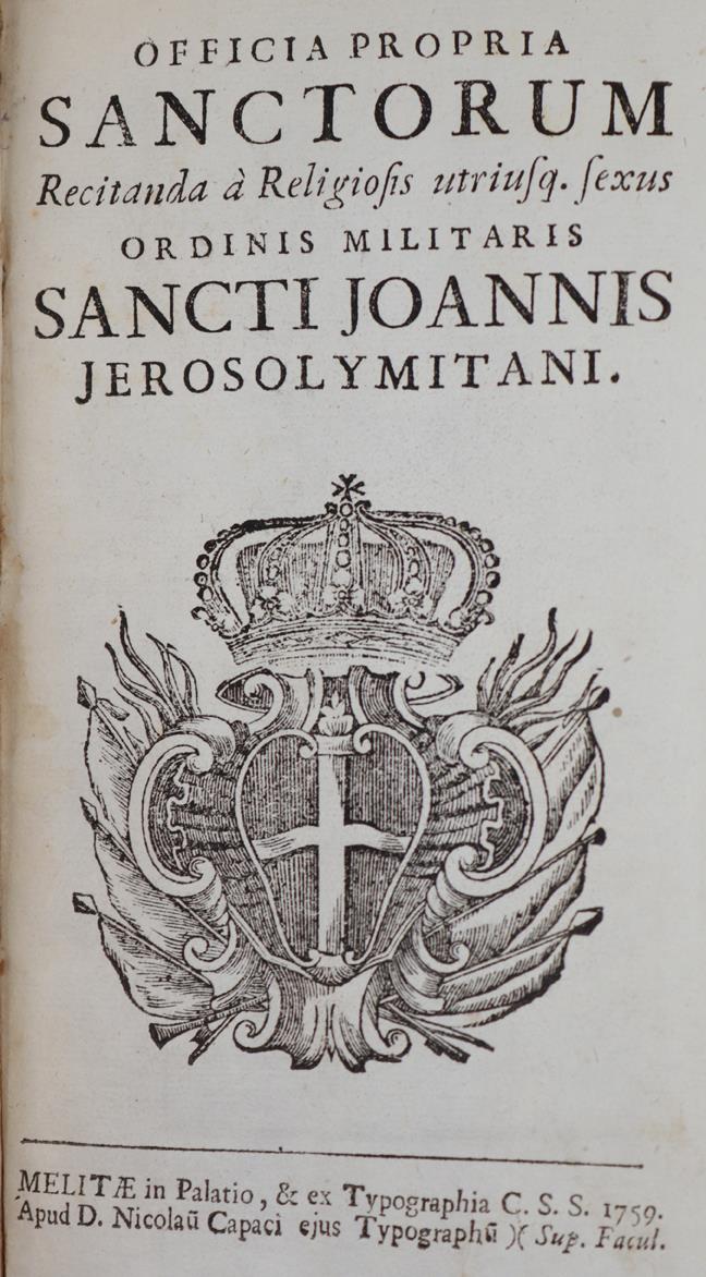 Officia Propria Sanctorum, | Bild Nr.1