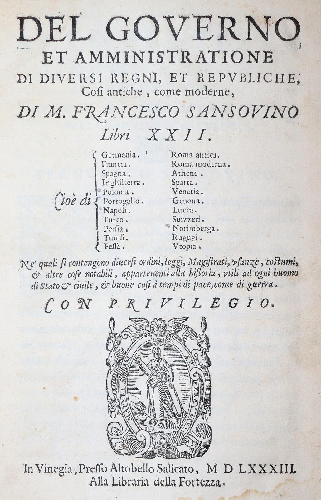 Sansovino,F. | Bild Nr.1