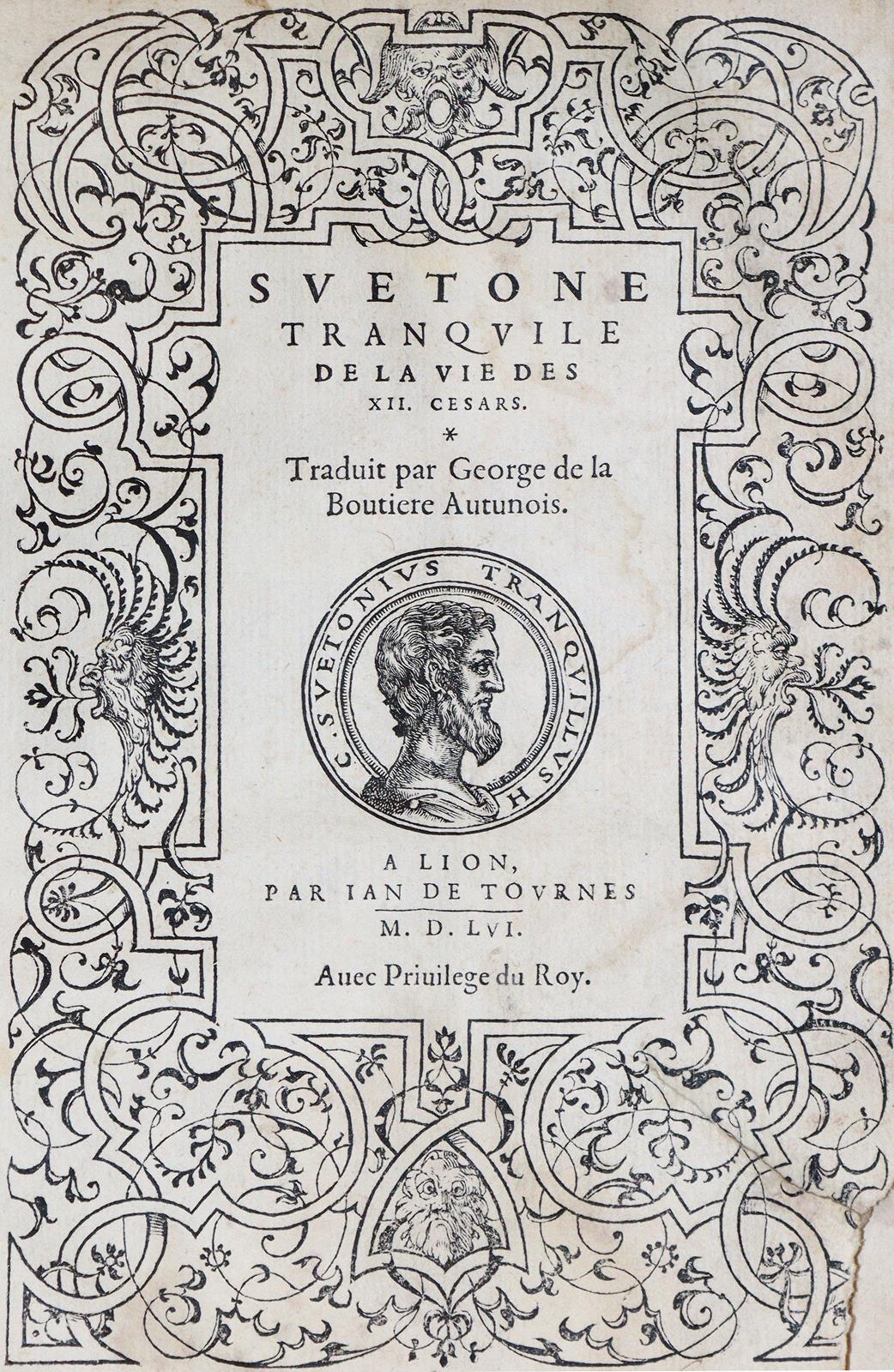 Suetonius Tranquillus. | Bild Nr.1