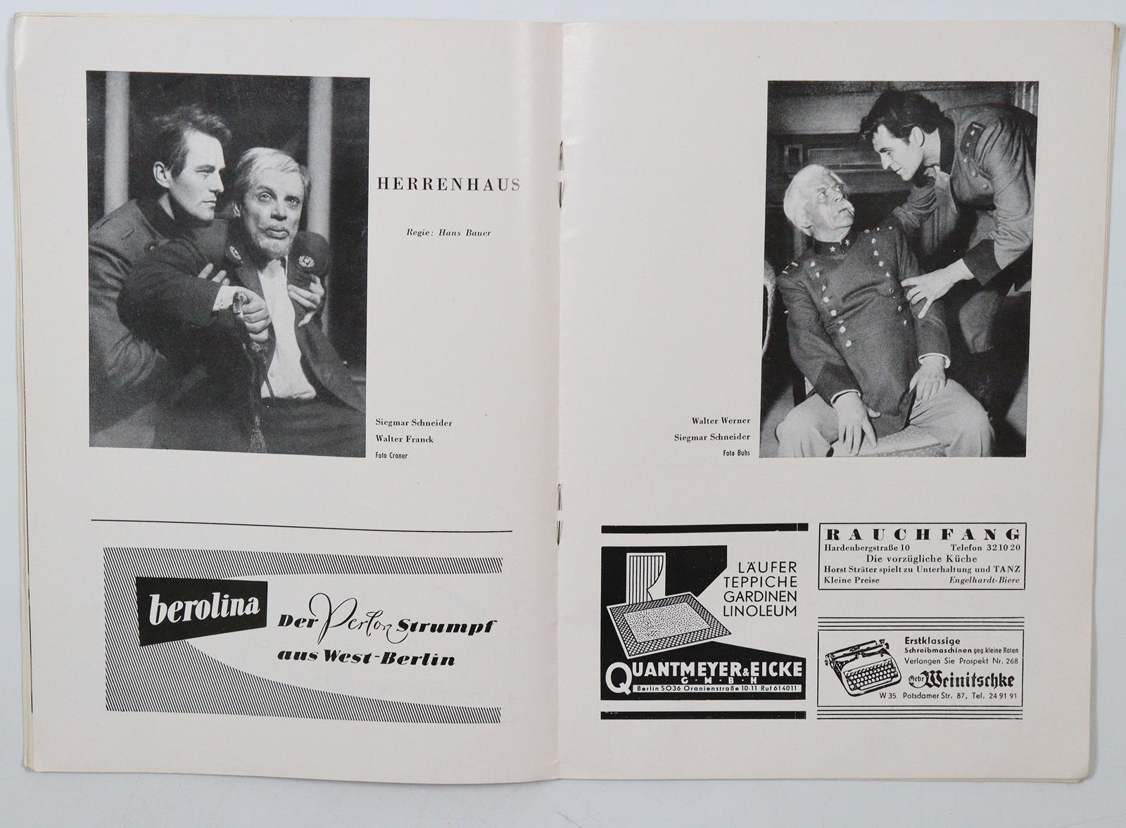 Theaterprogramme. | Bild Nr.2
