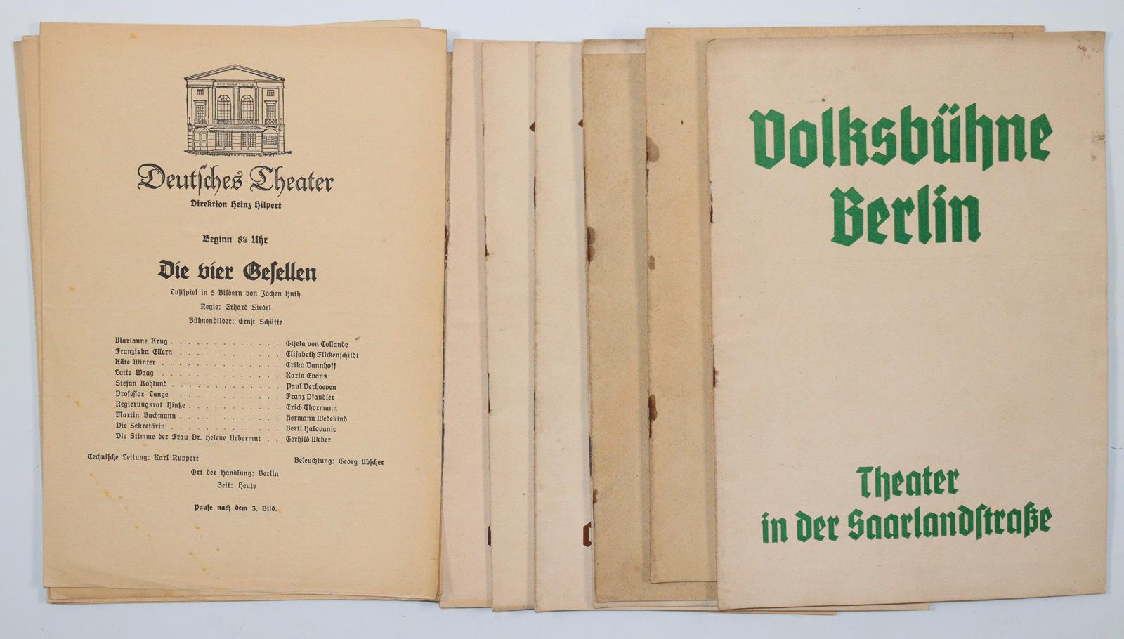 Theaterprogramme. | Bild Nr.4