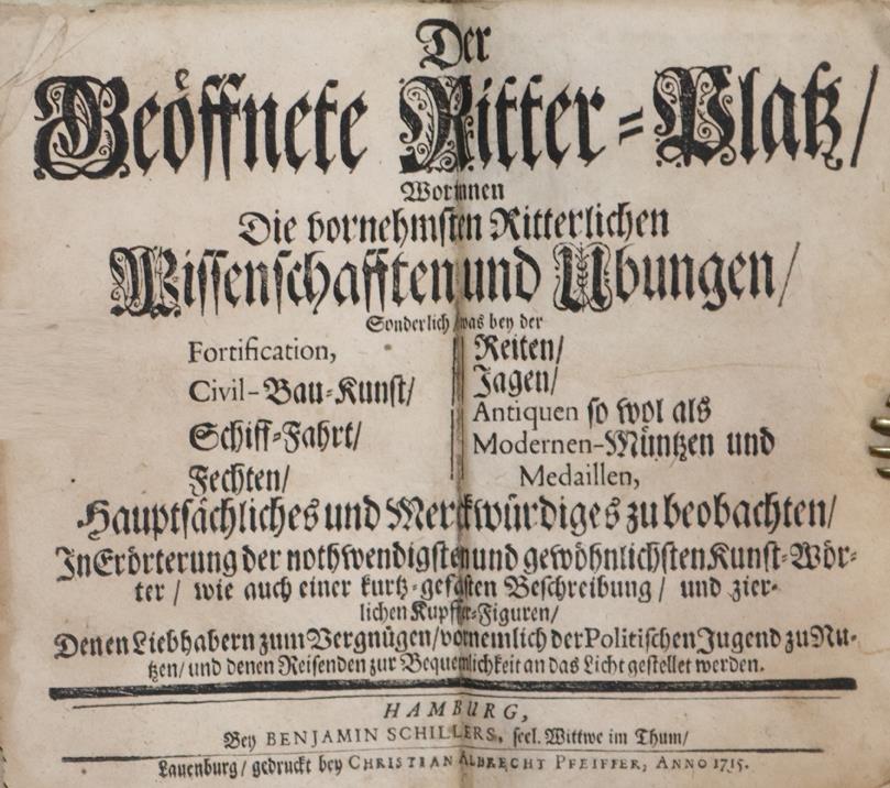 Geöffnete Ritter-Platz, Der, | Bild Nr.1