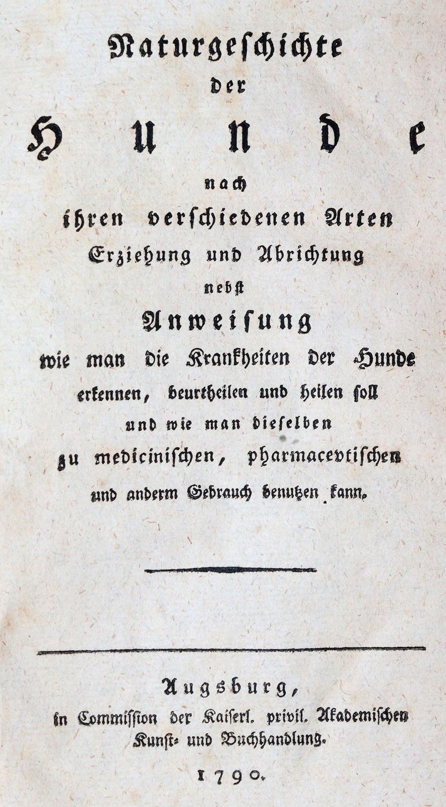 Kynophilus Aetaeon (d.i. J.G.F.Franz). | Bild Nr.1