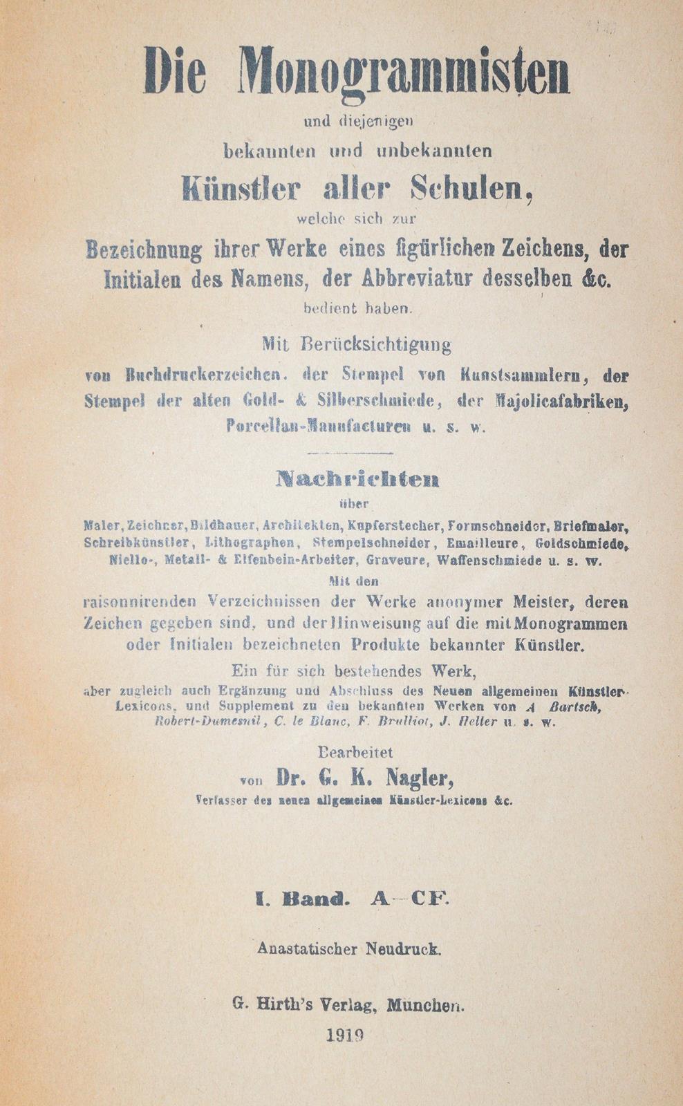 Nagler,G.K. | Bild Nr.1