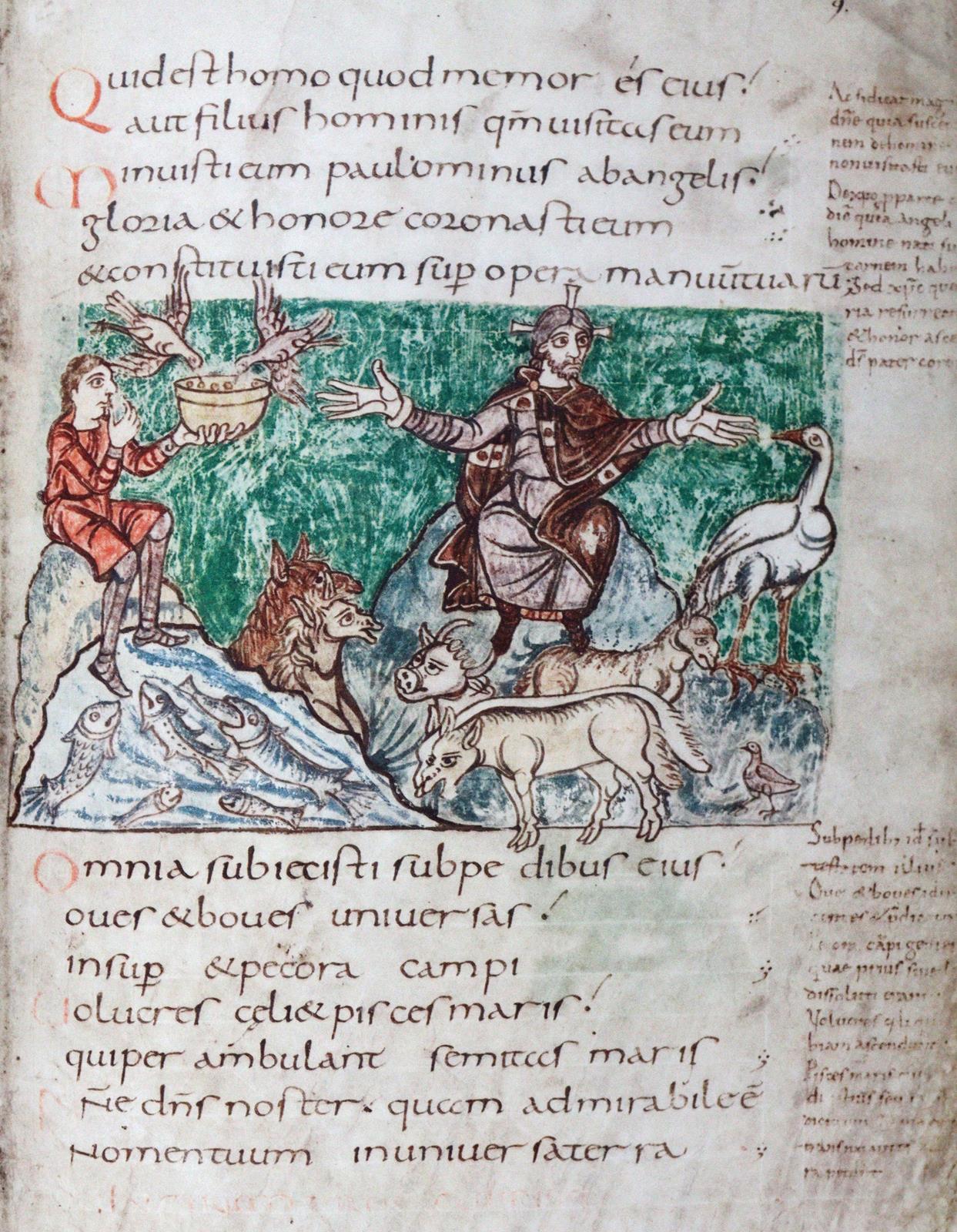 Stuttgarter Bilderpsalter, Der. | Bild Nr.4