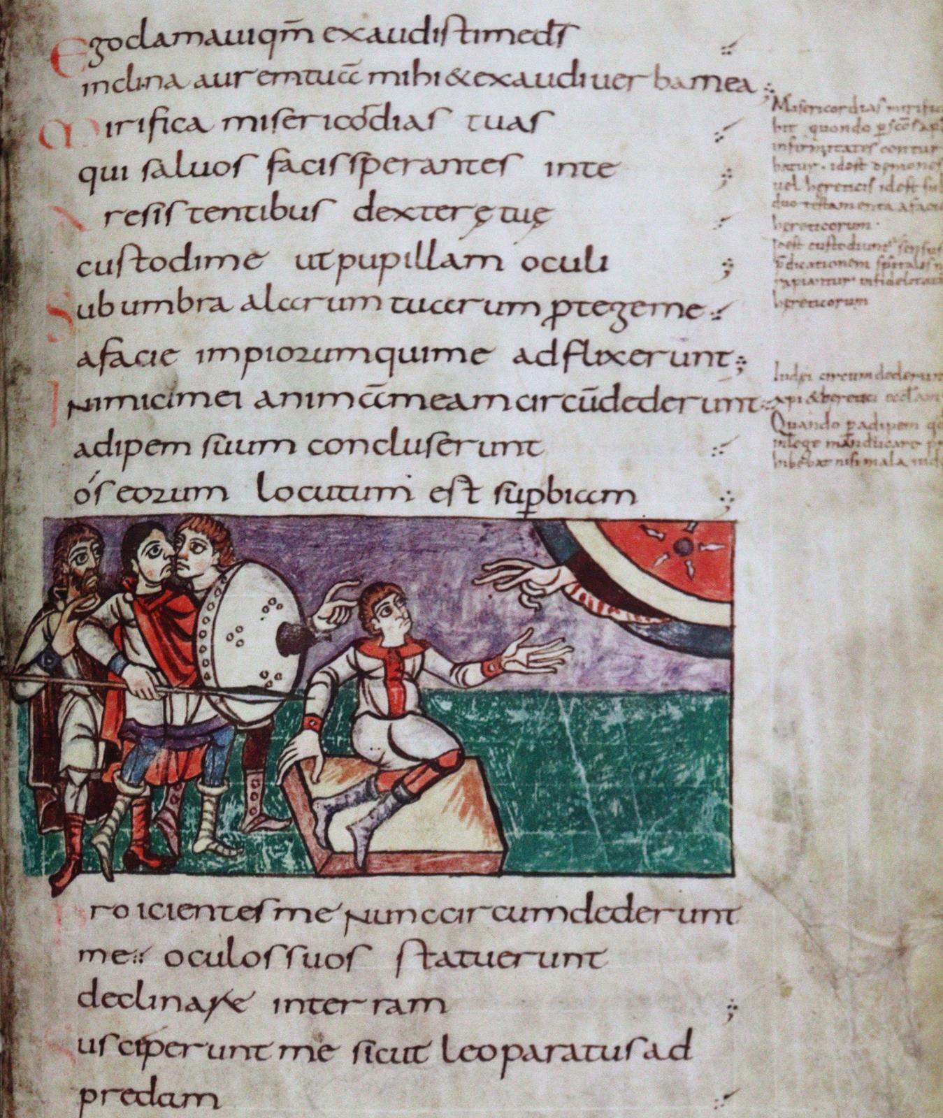 Stuttgarter Bilderpsalter, Der. | Bild Nr.6