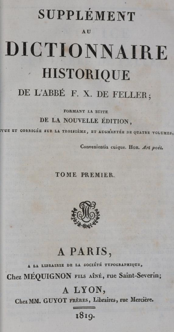 Feller,F.X.de. | Bild Nr.1