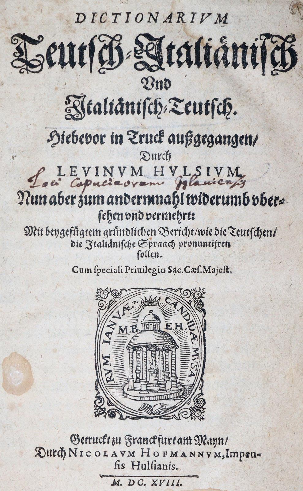 Hulsius,L. | Bild Nr.1