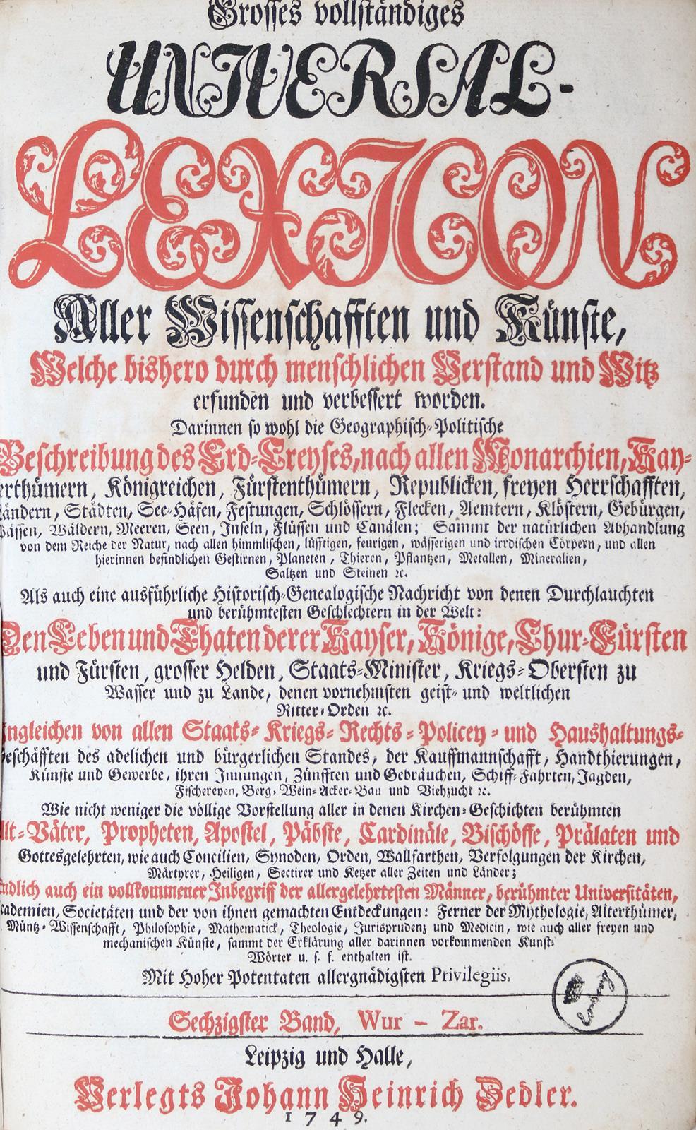 Zedler,J.H. | Bild Nr.1