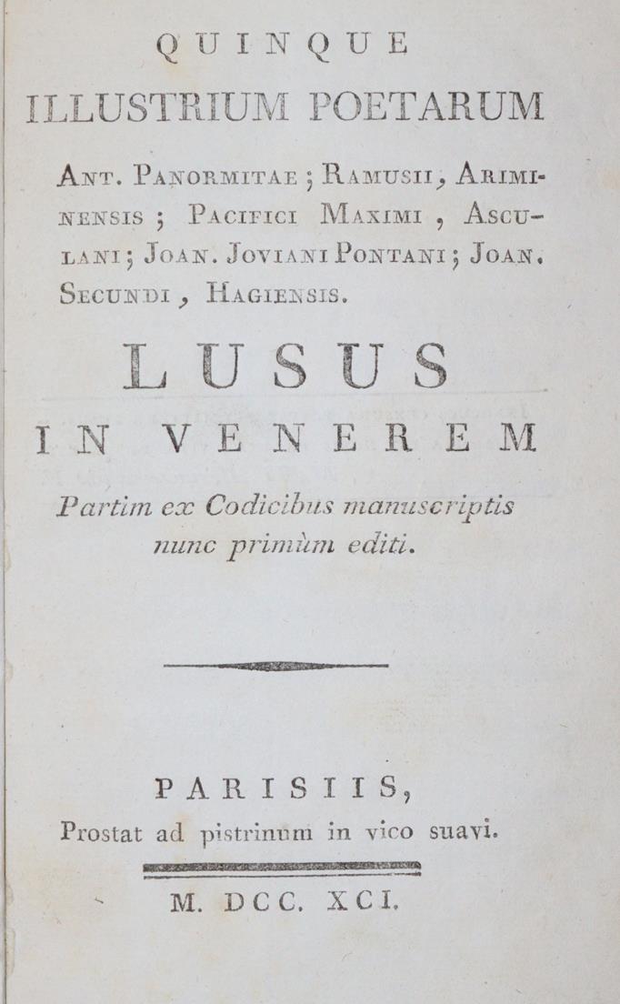 (Mercier de Saint Leger,B. Hrsg.). | Bild Nr.1
