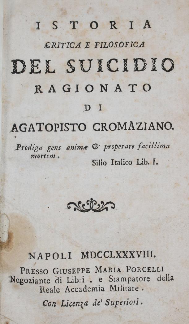 Cromaziano,A. (d.i. A.Buonafede). | Bild Nr.1