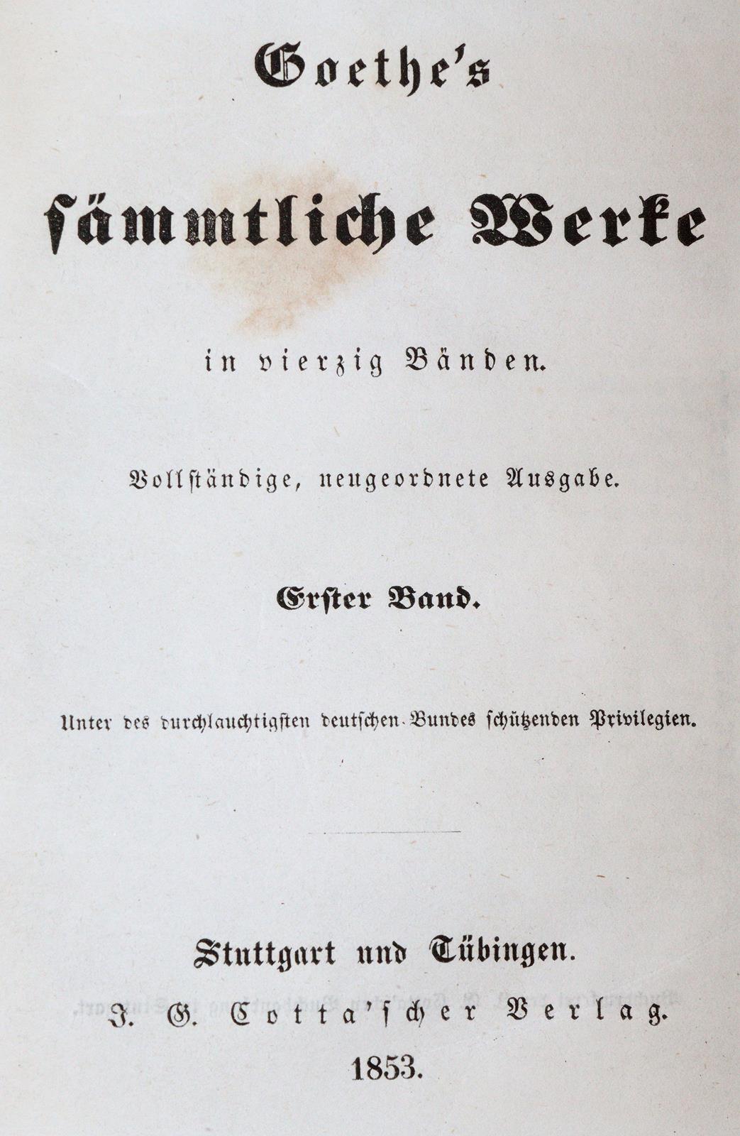 Goethe,J.W.v. | Bild Nr.1