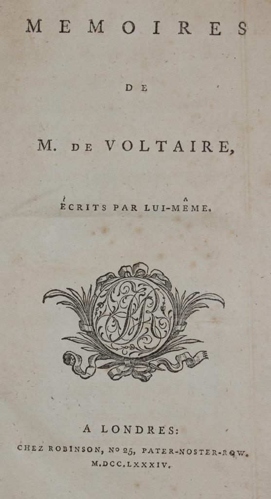 Voltaire,(F.M.A.de). | Bild Nr.1
