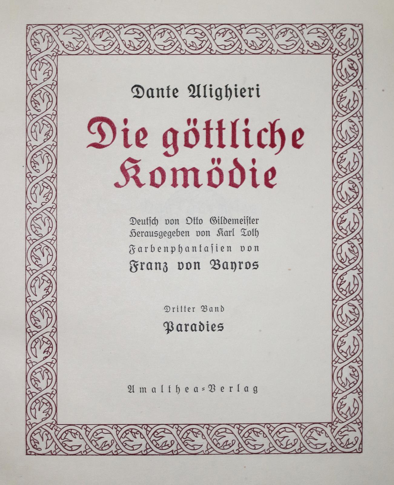 Dante Alighieri. | Bild Nr.3