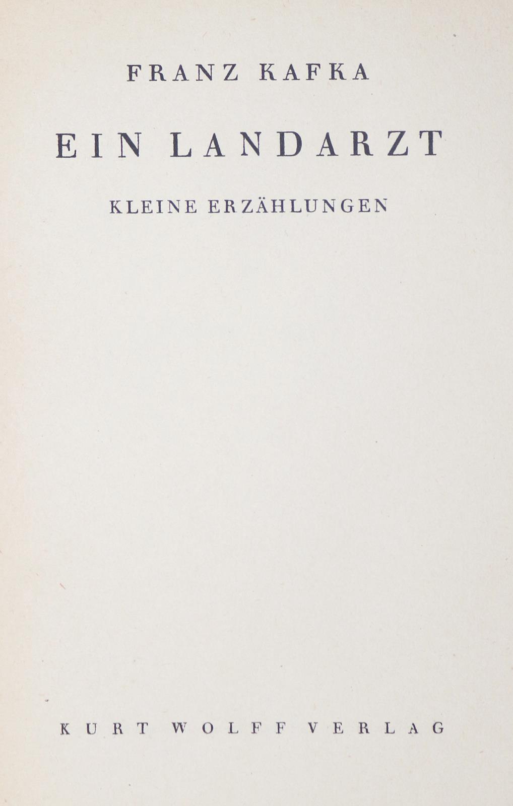 Kafka,F. | Bild Nr.1